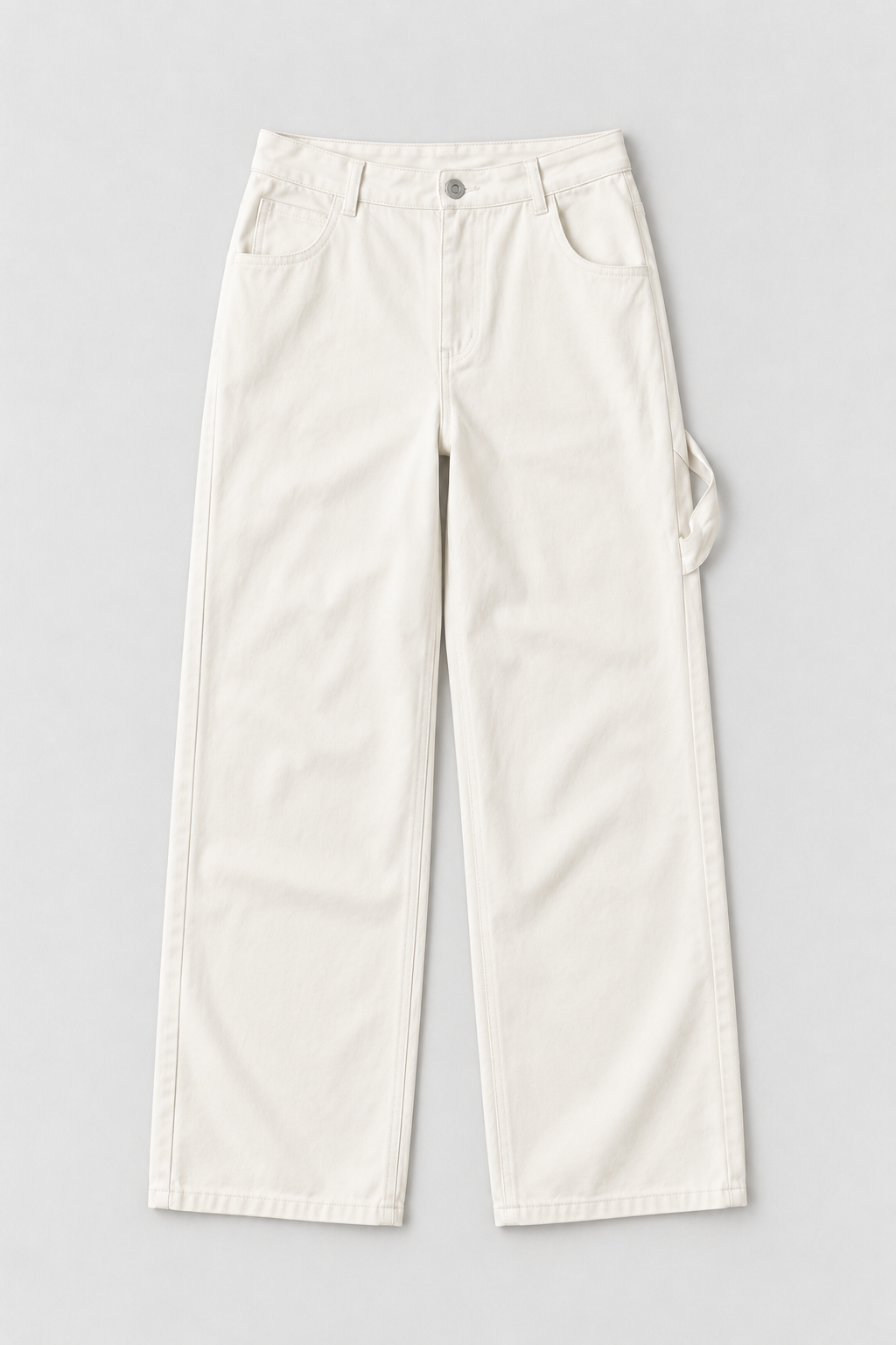 Cotton Wide Leg Pants