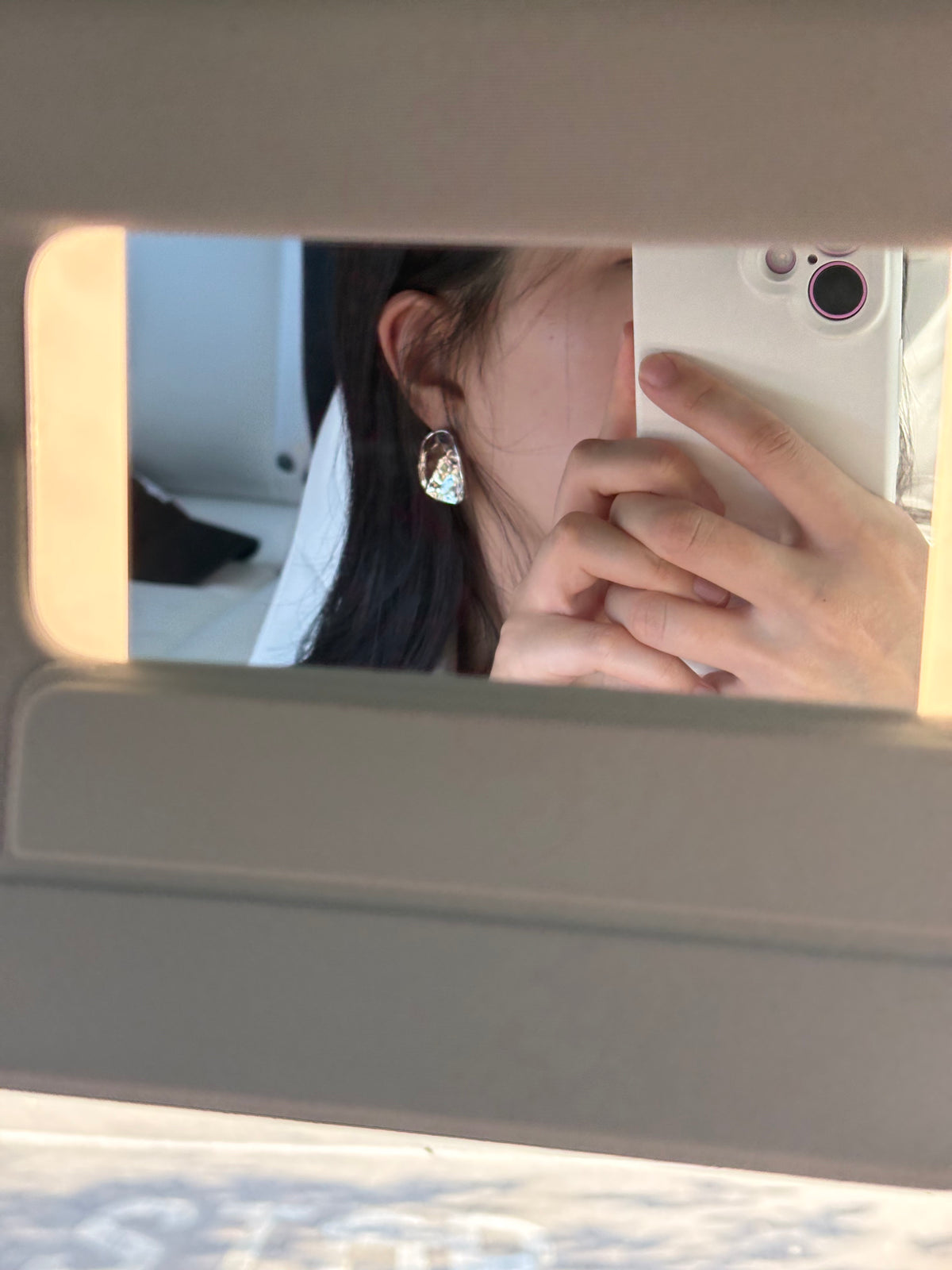 Metallic Stud Earrings
