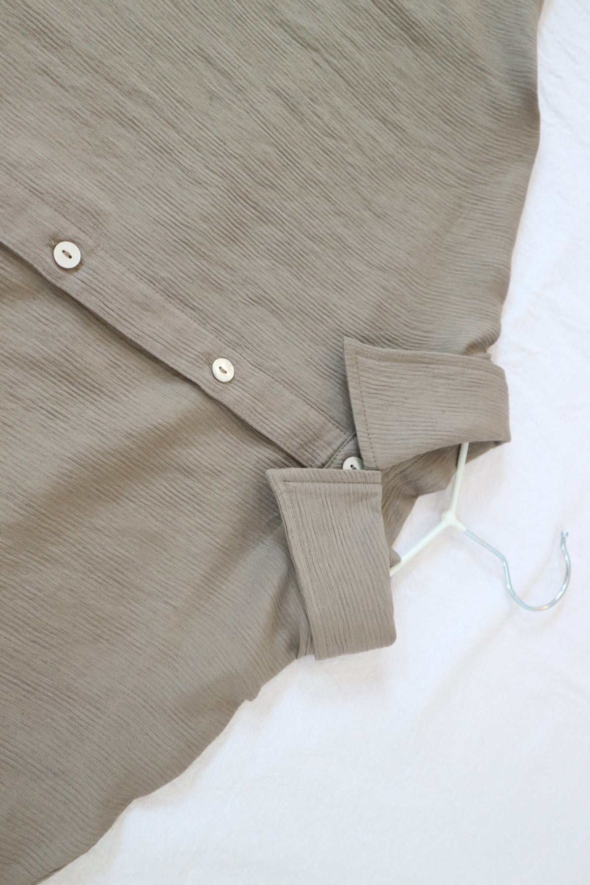 Camille Textured Button Shirt