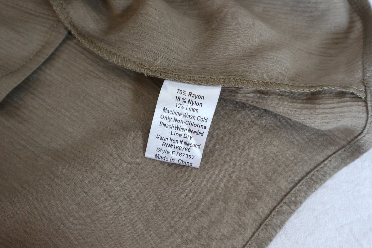 Camille Textured Button Shirt
