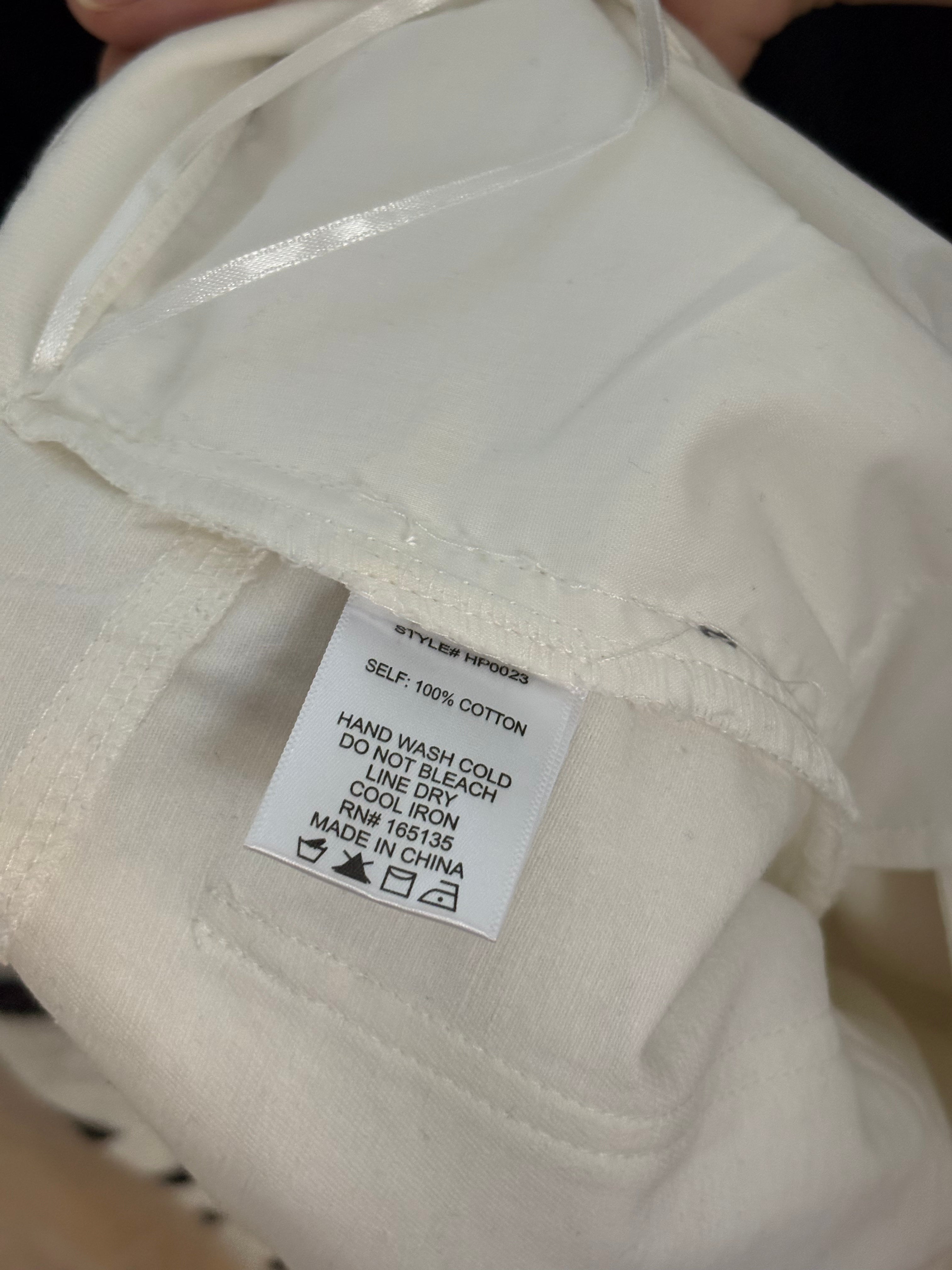 Cotton Wide Leg Pants