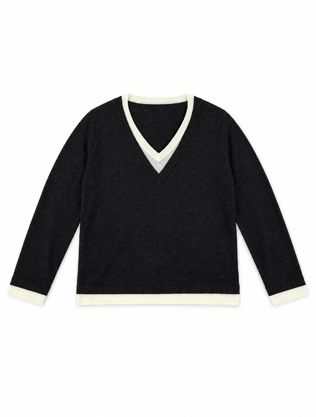 Double Layered Long Sleeve Top