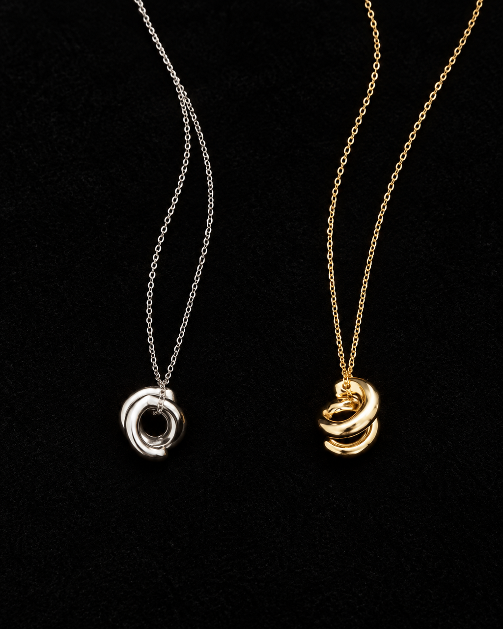 Brass Pendant Necklace