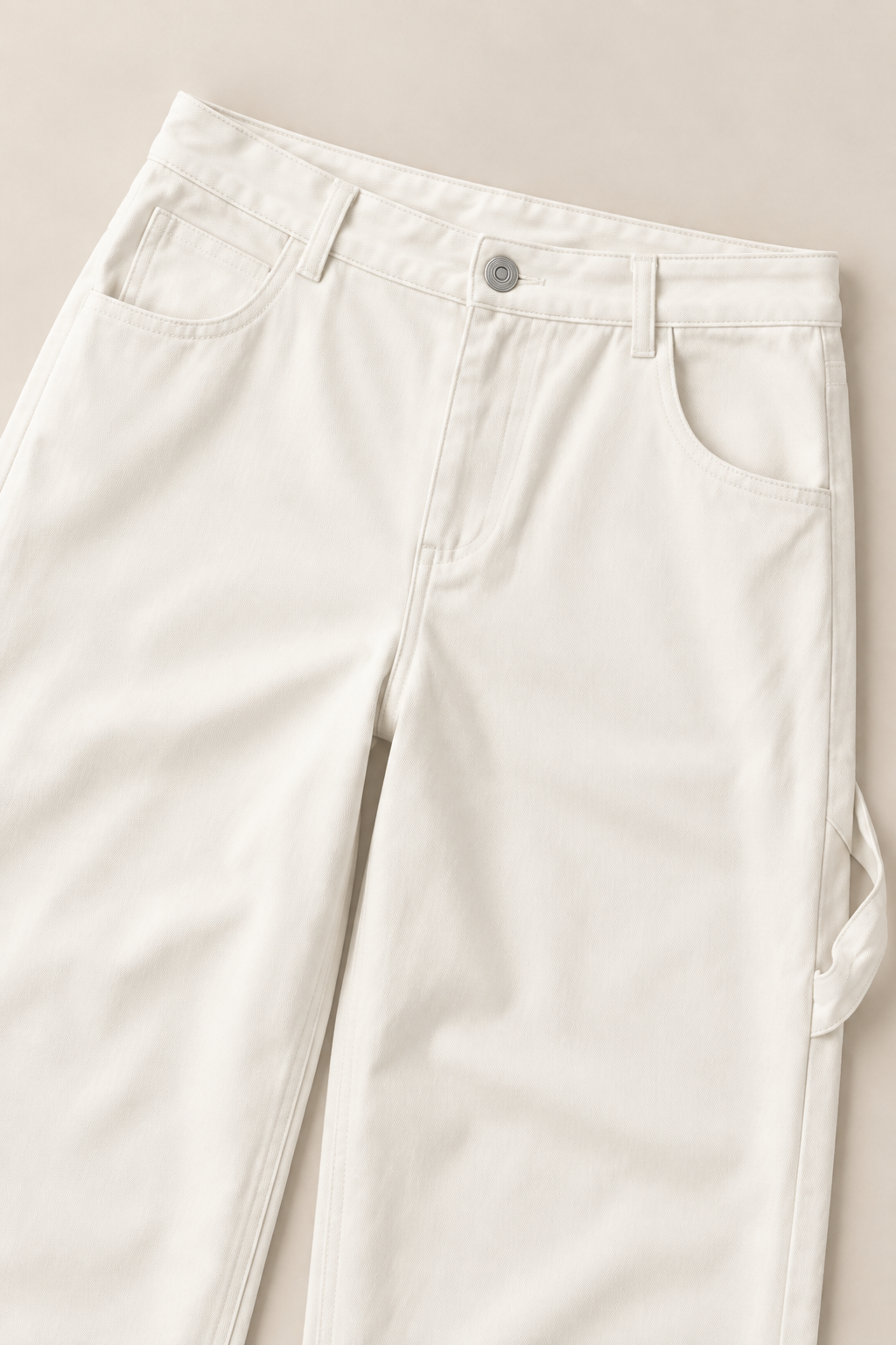Cotton Wide Leg Pants