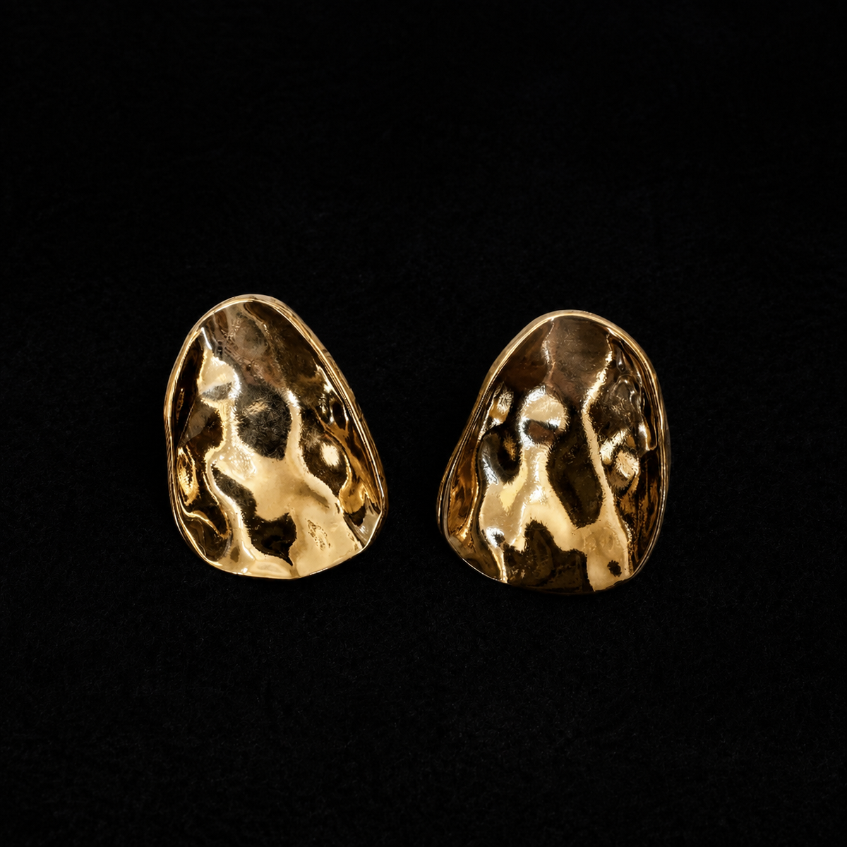 Metallic Stud Earrings