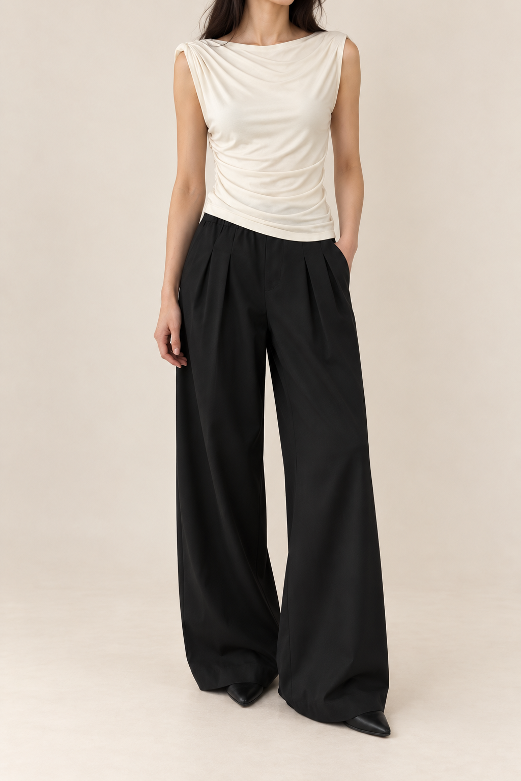 Rayon Modal Sleeveless Top