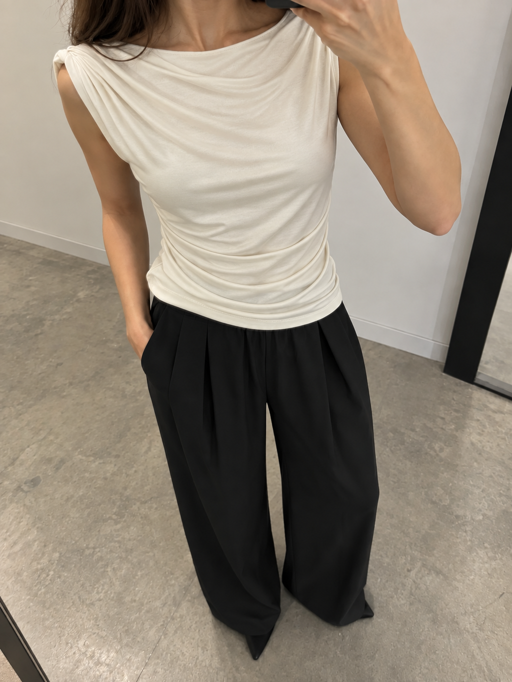 Rayon Modal Sleeveless Top