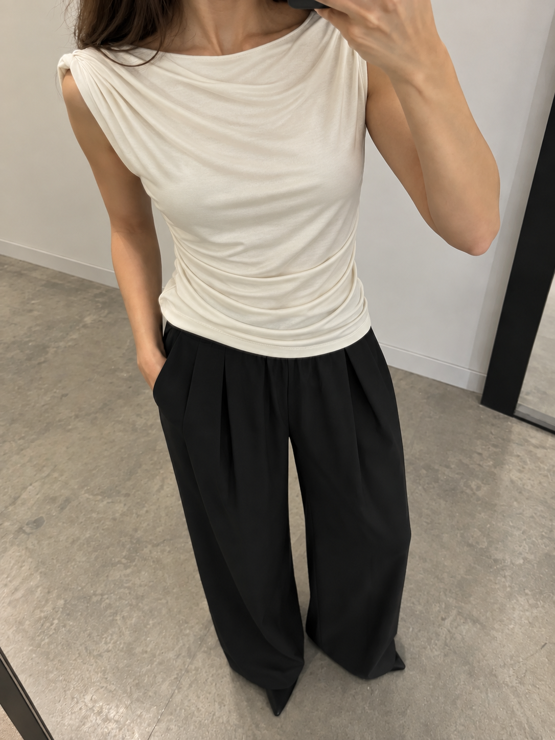 Rayon Modal Sleeveless Top