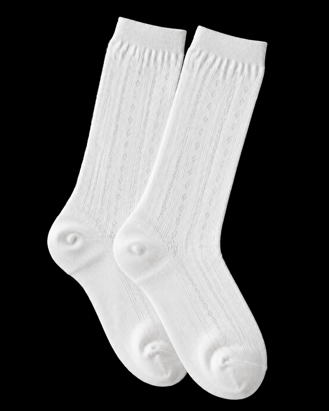 Pointelle Cotton Ankle Socks