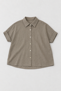 Camille Textured Button Shirt