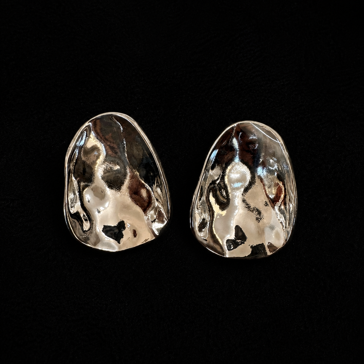Metallic Stud Earrings